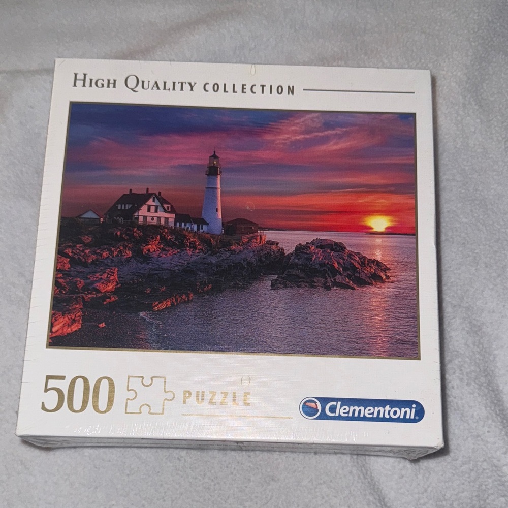 500-Piece Lighthouse Puzzle - Multicolor
